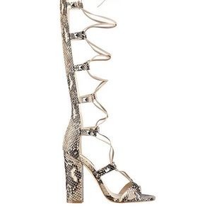 SOLD - 
🔥 Super sexy GUESS gladiator block heels - see pictures - diff color